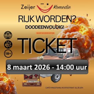Entreebewijs Zondag 8 maart 2026 Matinee